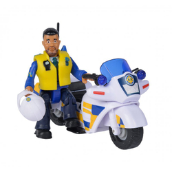 пожарный Сэм Police Motor с фигуркой Malcolm 9251092
