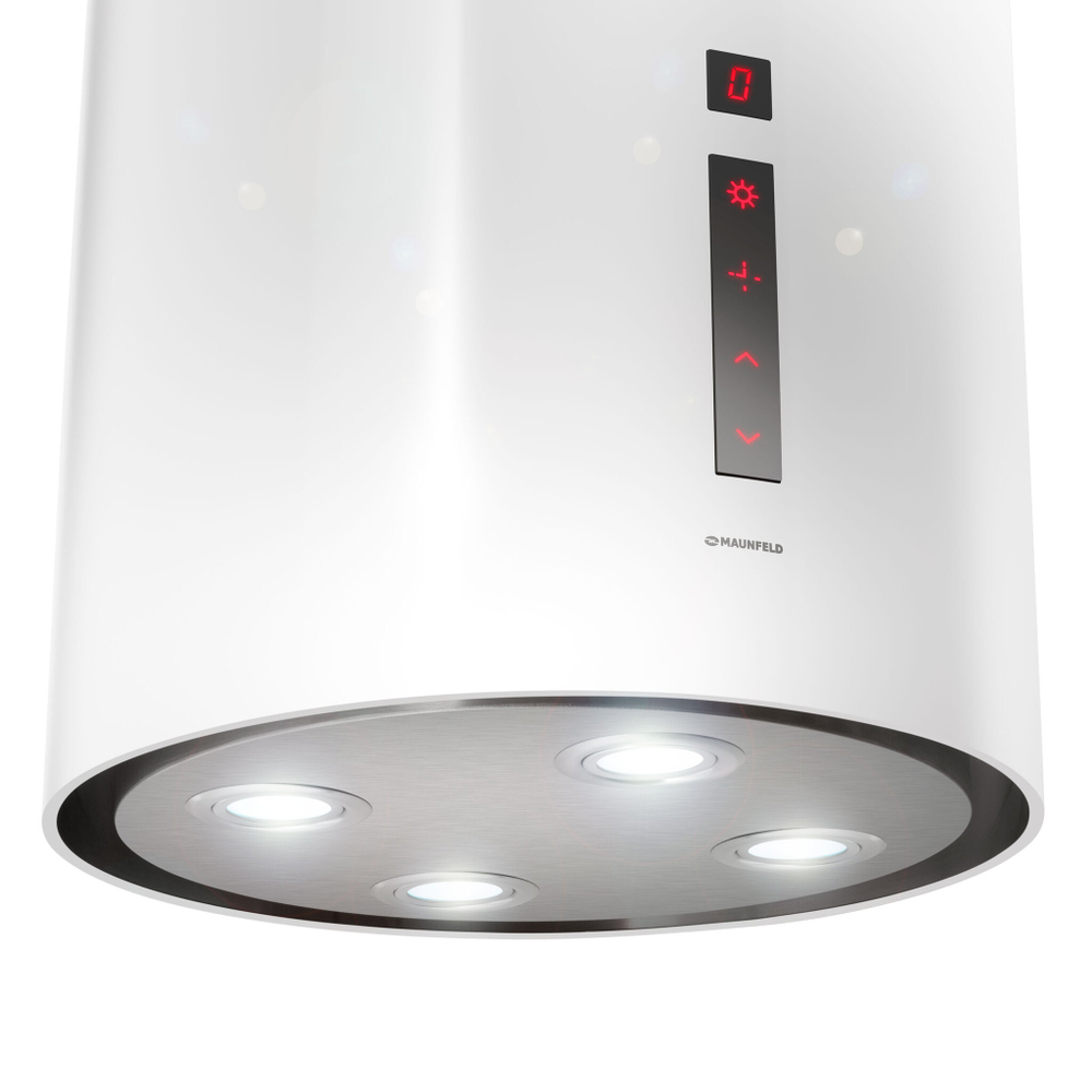 Кухонная вытяжка MAUNFELD Lee Isla (sensor) 39 белый фото 8