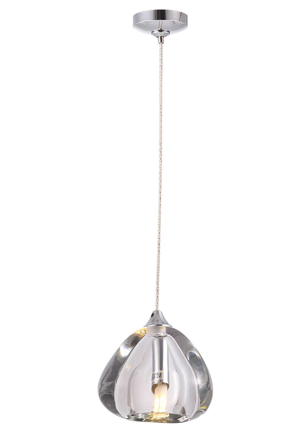 Светильник подвесной Crystal Lux VERANO SP1 TRANSPARENT