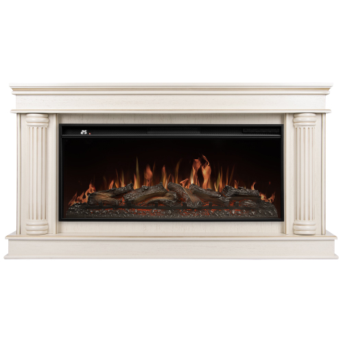 Портал Firelight Olympia 42/40/36, слоновая кость с золотой патиной