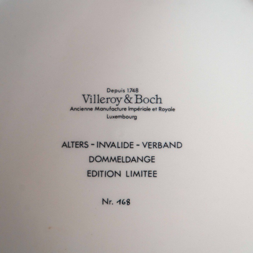 Декоративная тарелка «GARE DOMMELDANGE, 1884»
