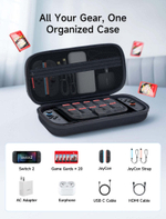 Чехол MegaCarry JSAUX BG0122 для Switch 2, черный