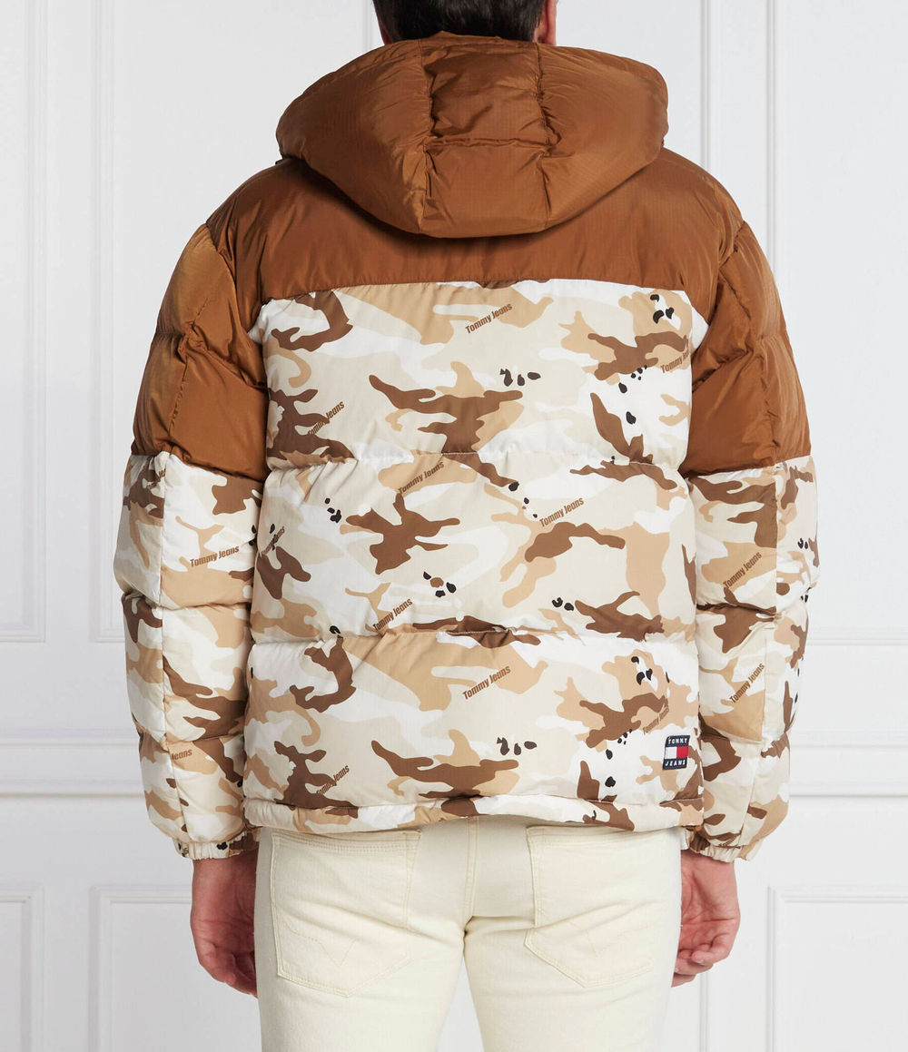 Пуховая куртка ALASKA Tommy Jeans - коричневый(DM0DM17224)