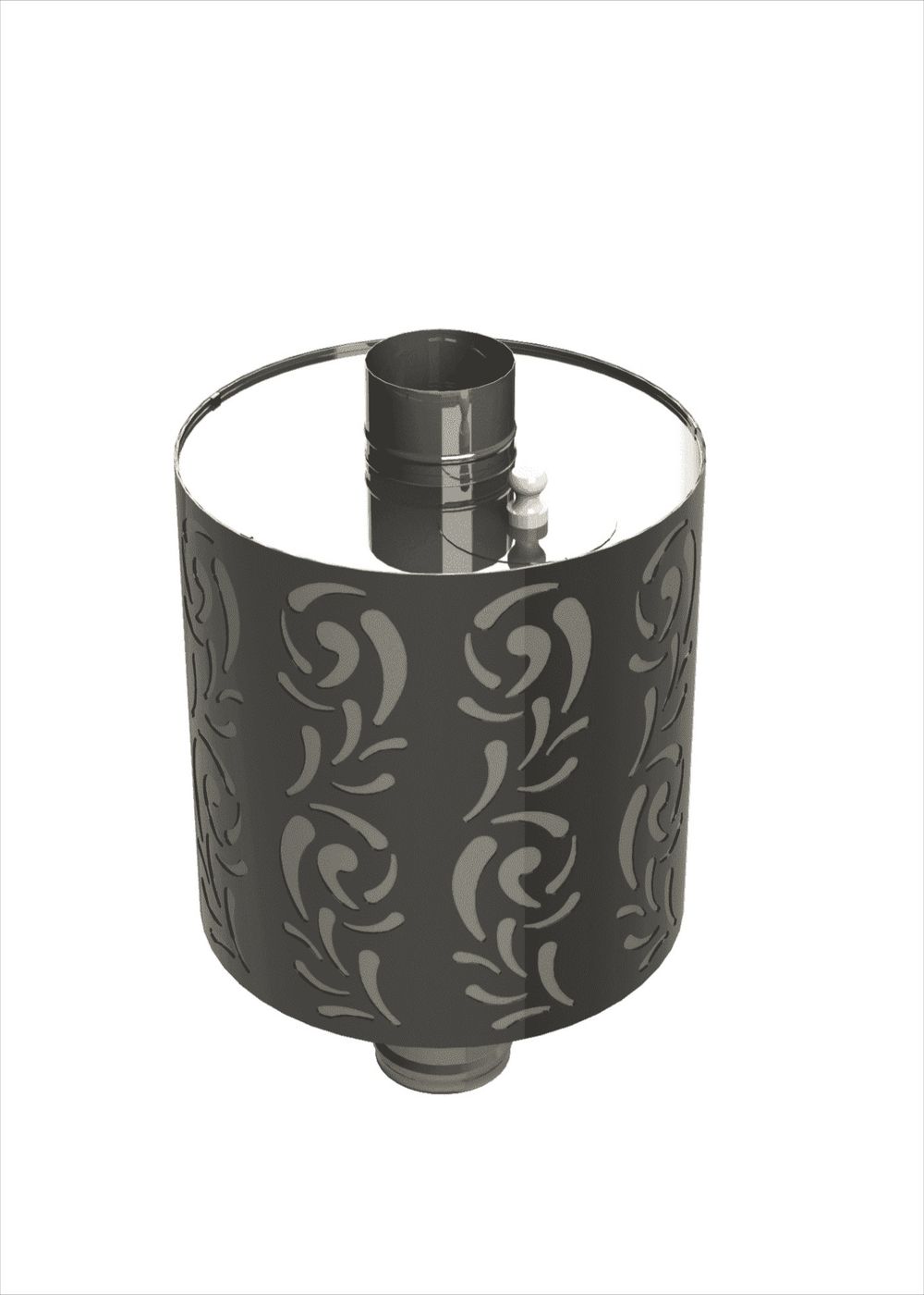 Бак на трубе Grill'D Violet 50 л (AISI 304, 1 мм) D115