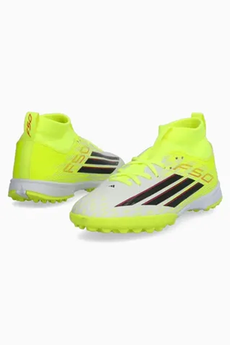 Сороконожки adidas F50 League Mid TF Junior - желтый