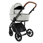 Коляска 2 в 1 Roan Bass Next 2.0 Leather, Island Stone