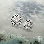 Накрутка "Sole" - Белое золото - White CZ