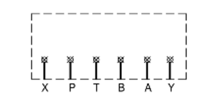EB108 - Плита-заглушка Ду25, ISO 4401-08 / CETOP08, все каналы заглушены