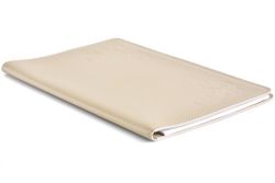 Папка под Блокнот А4 BUVARDO БИЗНЕС из кожи цвет СЛОНОВАЯ КОСТ