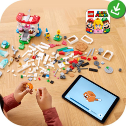 Конструктор LEGO Super Mario Cat Peach and the Ice Tower - набор расширения 71407