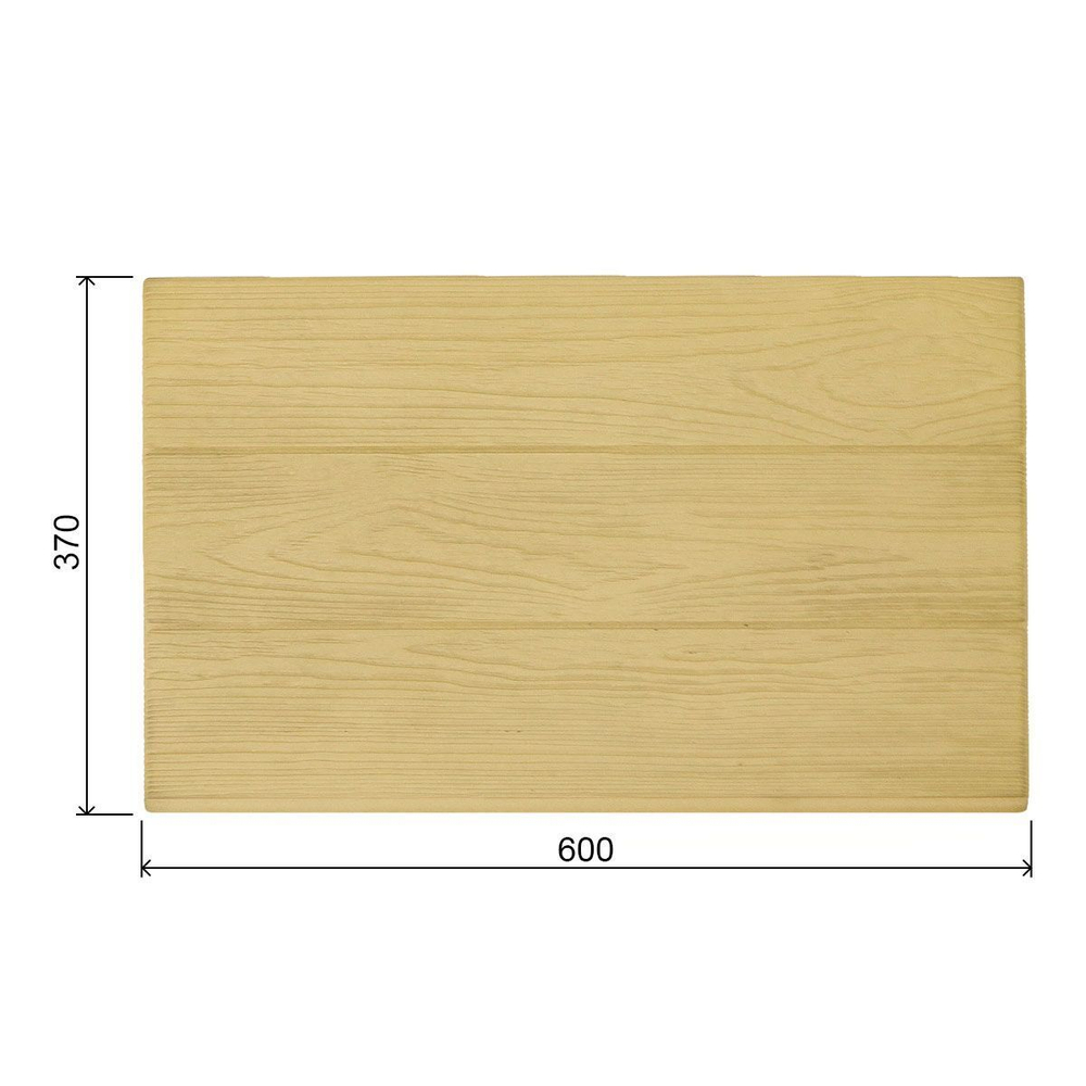 Копинговый камень AquaViva 600х370х70-40, Wood бежевый