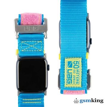 UAG Watch Active LE Strap for Apple Watch 42|44|45mm Blue/Pink (Синий/Розовый)19148A115695