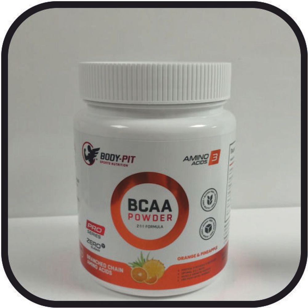 БЦАА Body-pit BCAA 2.1.1, 110 г апельсин-ананас,