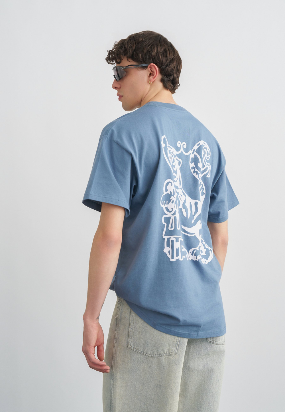 Carhartt WIP Футболка с принтом - Синий