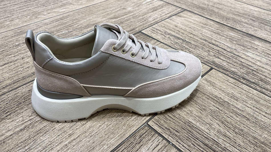 104396B3-YP beige-24Z Женские сникерсы деми