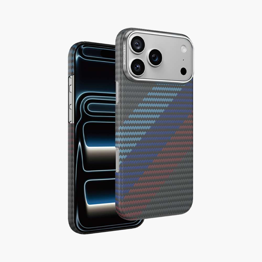 Чехол для iPhone 17 Pro Keephone Kevlar Woven MagSafe Case
