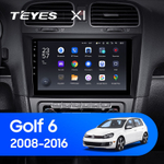 Teyes X1 9" для Volkswagen Golf 2008-2016