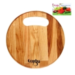 Доска разделочная «Круг с ручкой» 25*1,8см