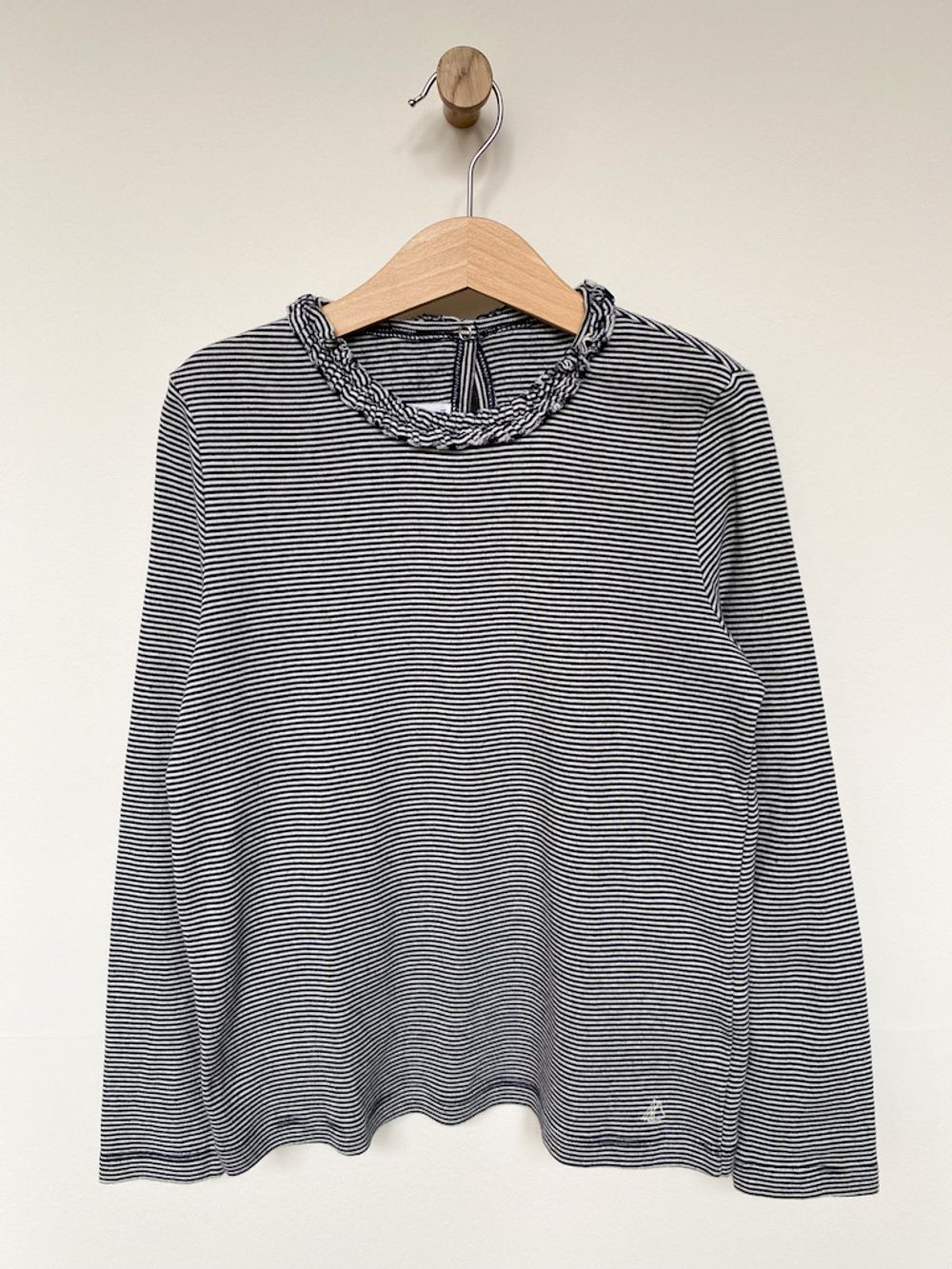 Хлопковый лонгслив Petit Bateau, 140