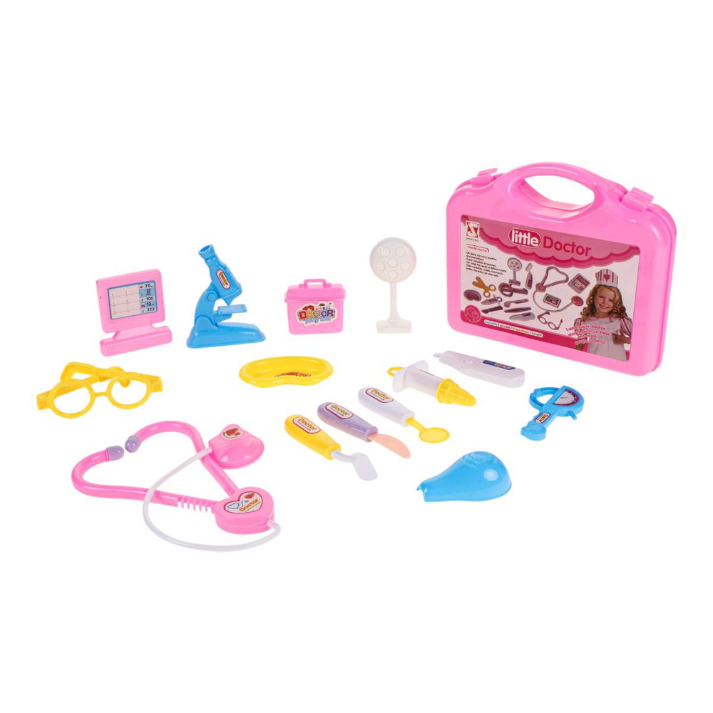 Набор Доктора, розовый, блистер M505-17