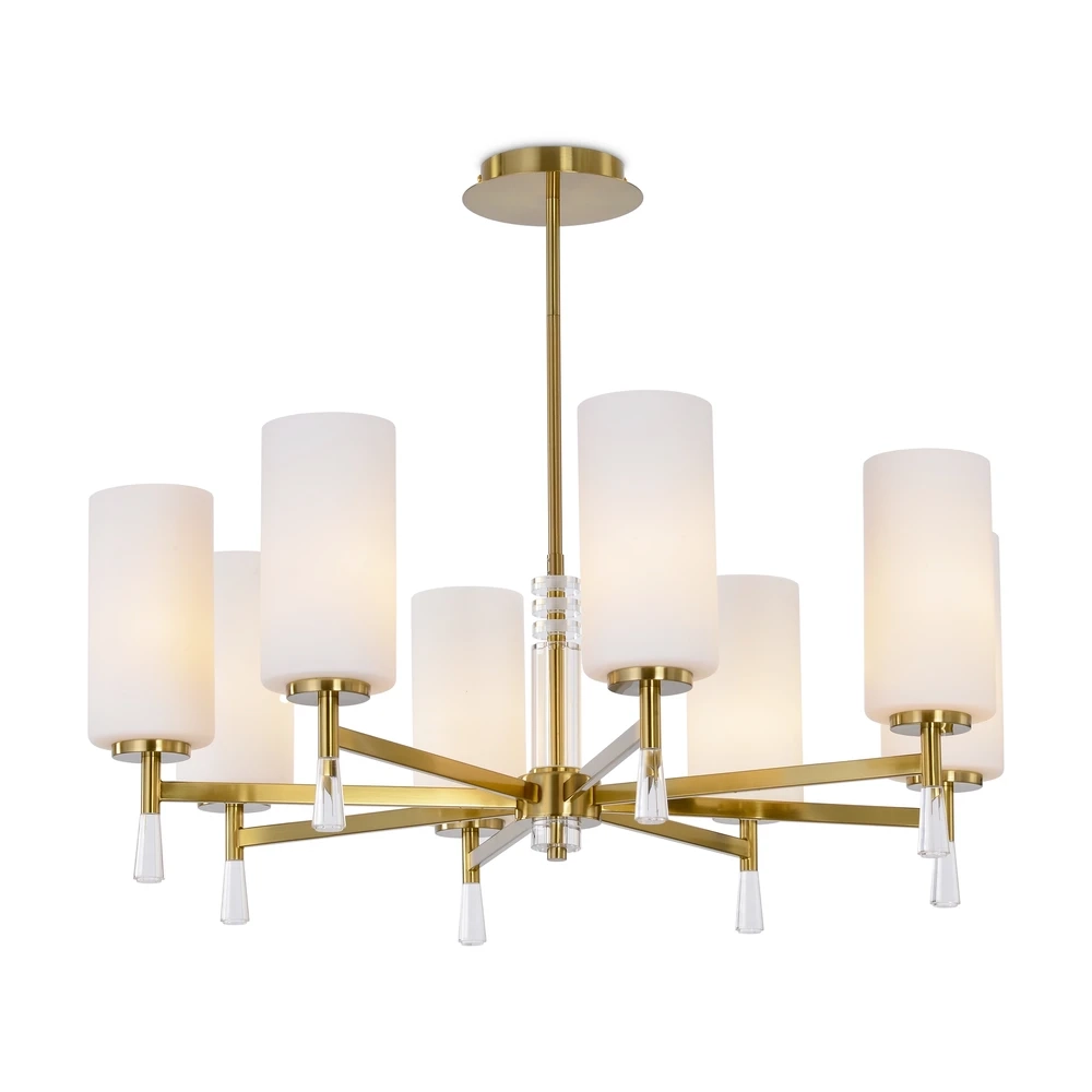 Люстра на штанге Freya CHIC FR2031PL-08BS