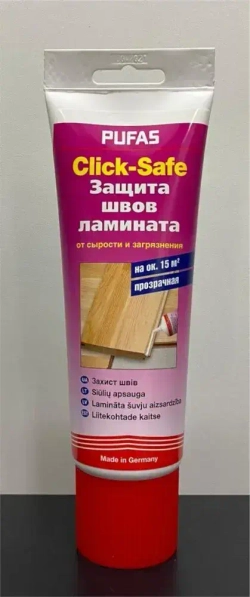 Клей для швов ламината Pufas 250 г. Германия Пуфас клей герметик для стыков ламината и паркетной доски
