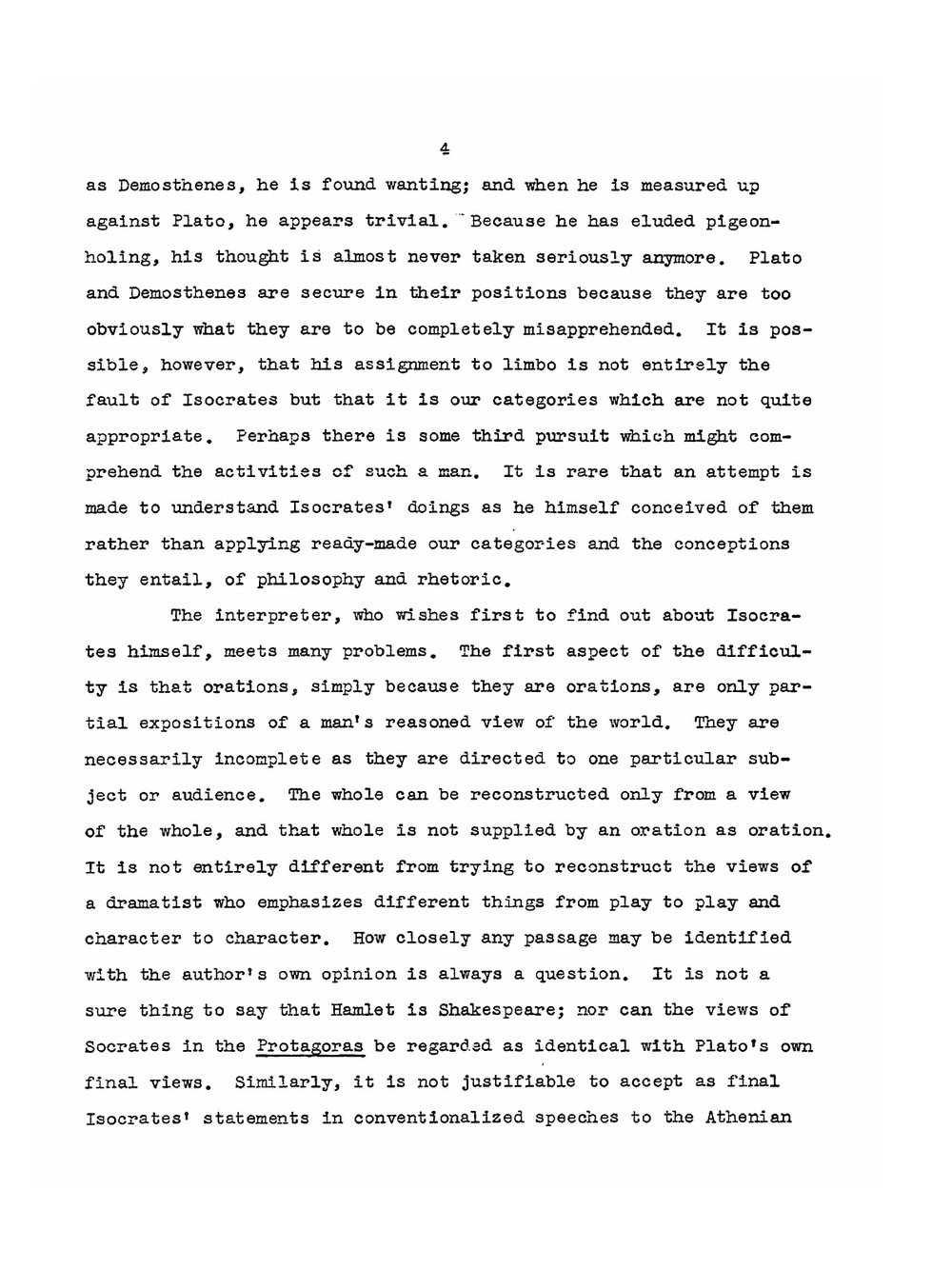 The Political Philosophy of Isocrates | Allan Bloom