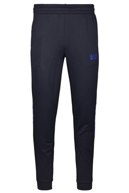 Теннисные брюки EA7 Man Jersey Trouser - black