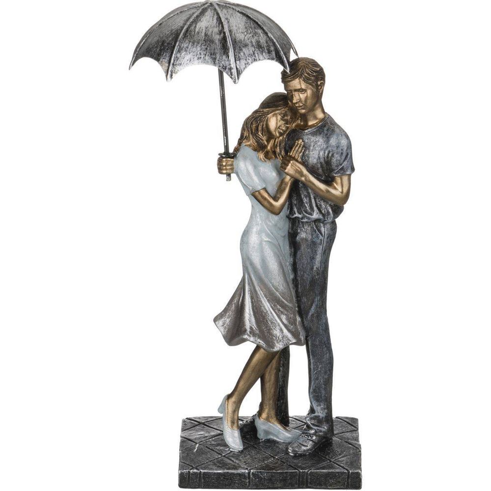 СТАТУЭТКА "ВЛЮБЛЕННЫЕ" СЕРИЯ "ФЬЮЖН" 11*11*28 СМ. (КОР=8ШТ.)