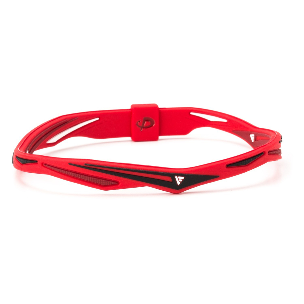 Браслет на ногу ANKLET EXTREME красно-белый