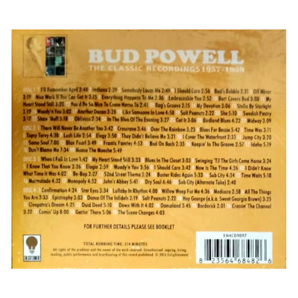 Bud Powell / The Classic Recordings 1957-1959 (4CD)