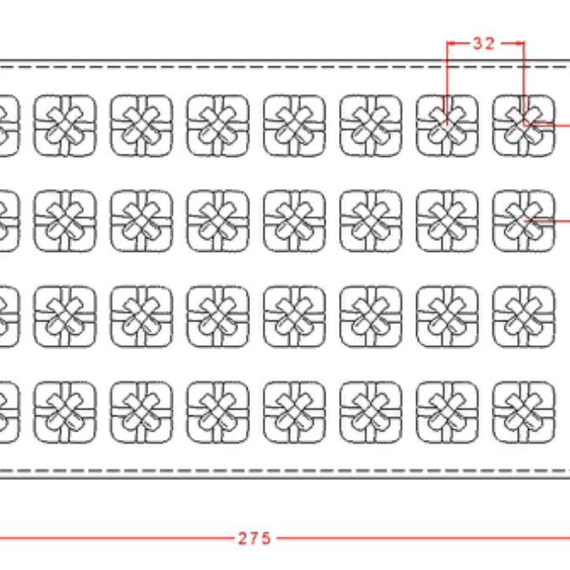83 | Форма для шоколадных изделий (275*175 мм)
