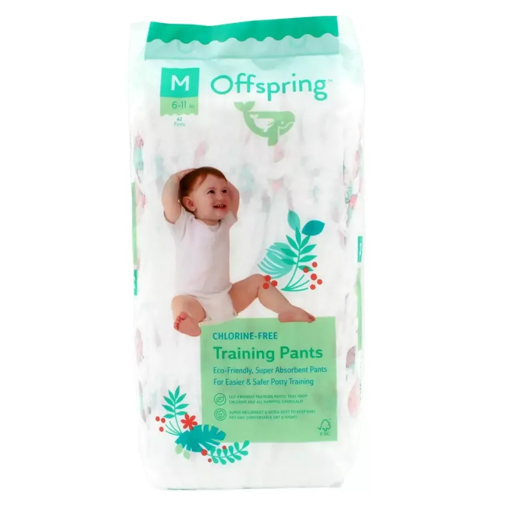 Offspring трусики-подгузники М 6-11кг 42шт совы