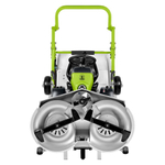 Grillo Садовый райдер FD 450 c фронтальной декой и встроенным травосборником