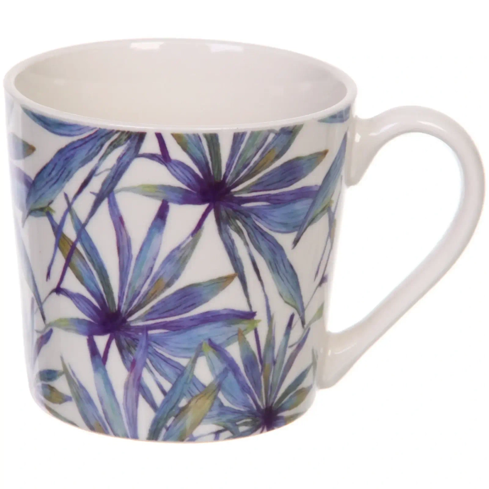 Кружка керамическая 370мл «Цветы» , микс рисунков