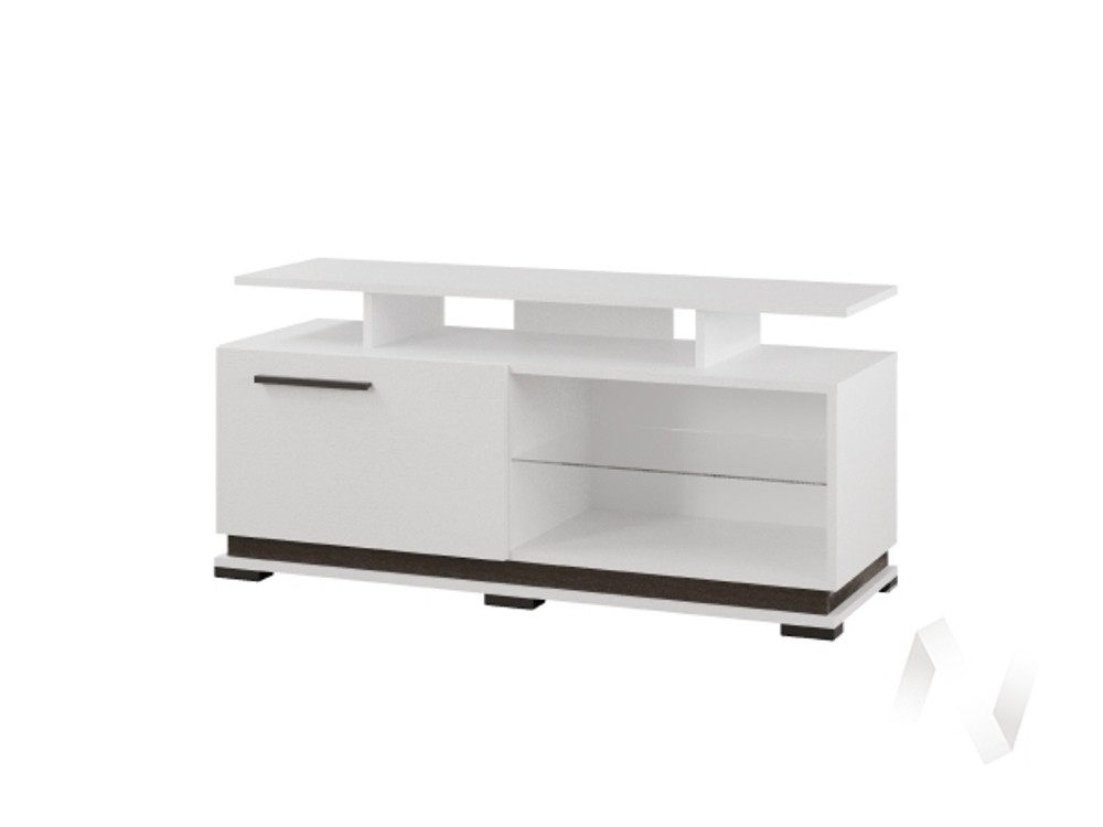 Тумба ТВ МТ-1 Гостиная Модена (белый/венге)