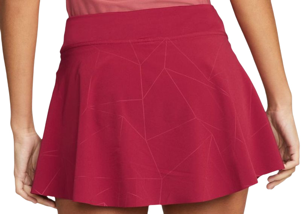 Женская Юбка теннисная Nike Dri-Fit Club Skirt - pomegranate/pomegranate