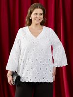 Блузка Милица-2 Виотекс БЕЛЫЙ -6
