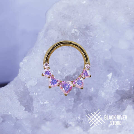 Кликер Amour AB PVD Yellow 1.2мм