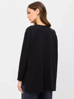 Лонгслив удлиненный оверсайз с разрезами