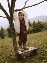 Куртка меховая "Молоко" 0+