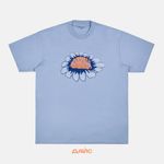  Футболка мужская Carhartt WIP Pixel Flower артикул:I033161_frosted_blue - купить в магазине Дайс