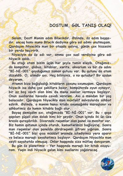 Yer planetinə əyləncəli səyahət