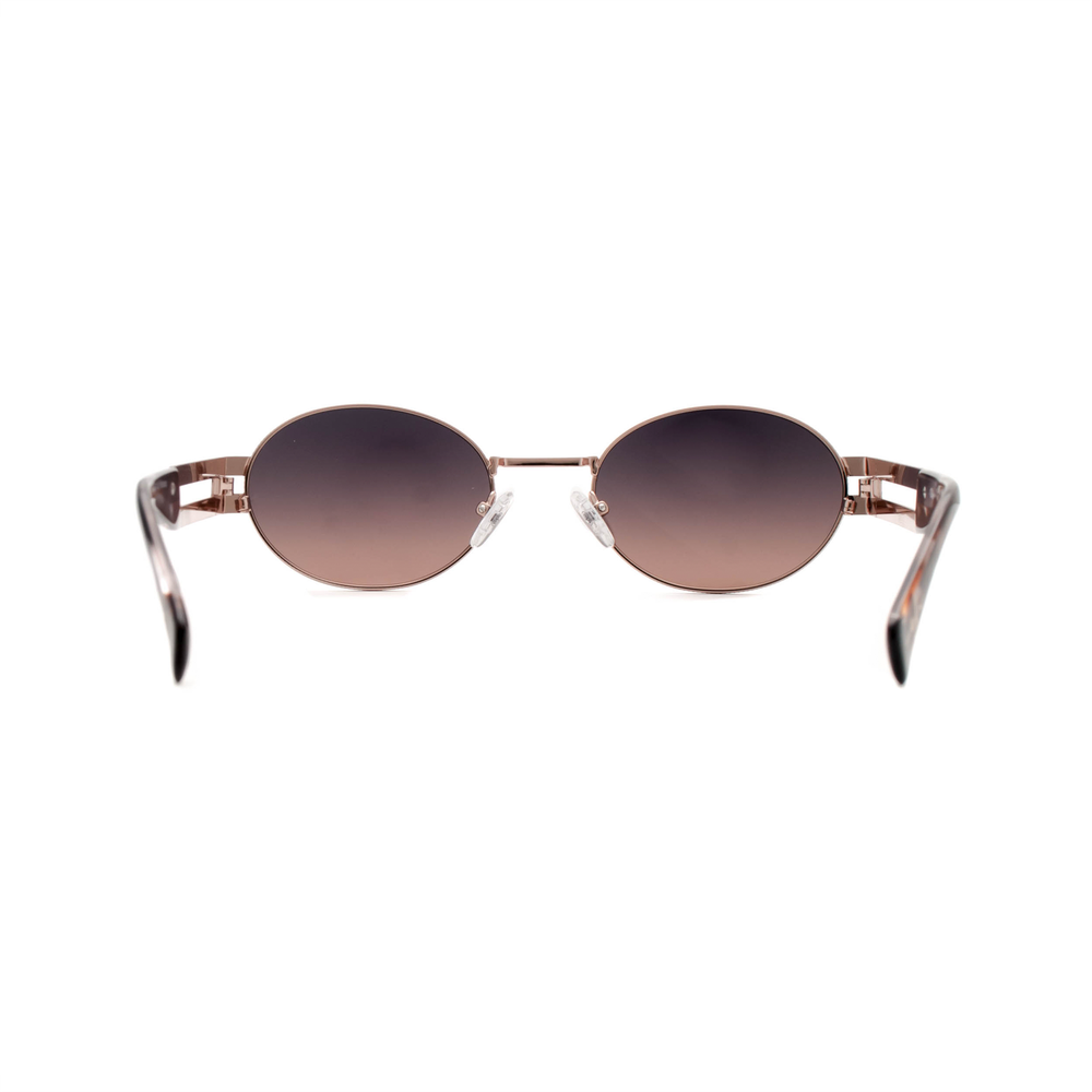 Очки Elfspirit Sunglasses 1223 c.002 овальнчые коричневые с золотом