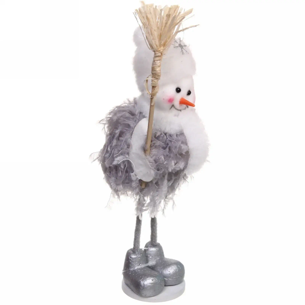 Фигурка новогодняя «Новогоднее волшебство» 20 см, серебро