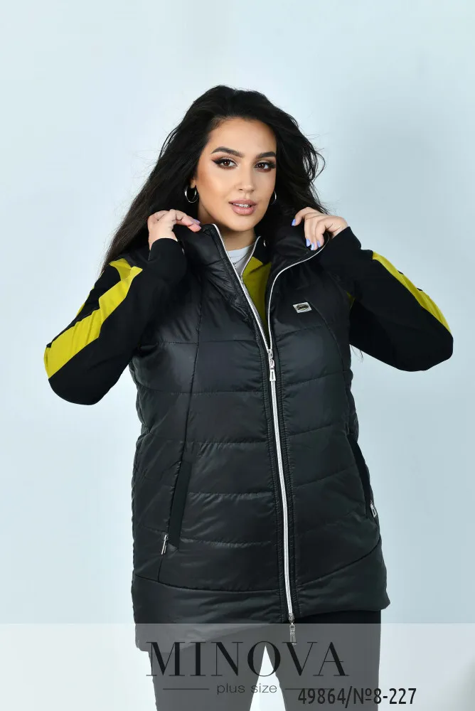 Костюм 8-227-лайм-черный Minova