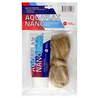 Набор для уплотнения резьбы паста 30 гр и лен 15 гр AQUAFLAX NANO