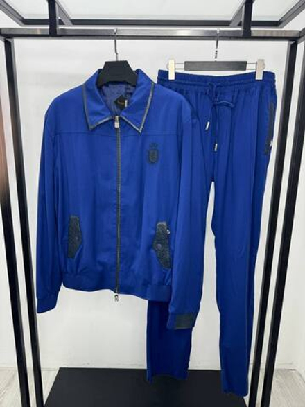 Спортивный костюм Billionaire вставка из кожи крокодила