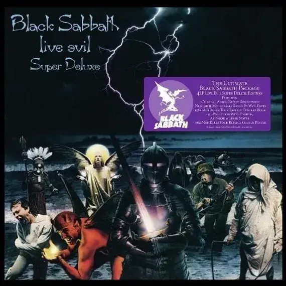 Black Sabbath – Live Evil Super Deluxe (Box) 4LP