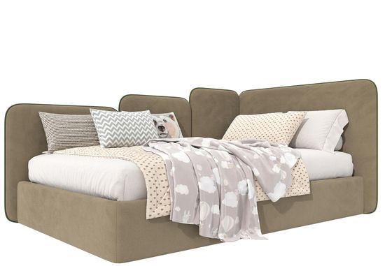 Кровать угловая Флит Дизайн Проект №5